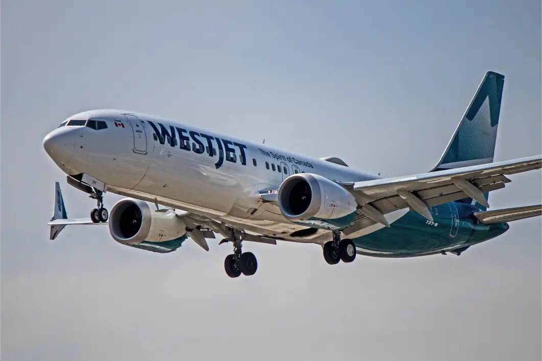 WestJet Boeing 737-8