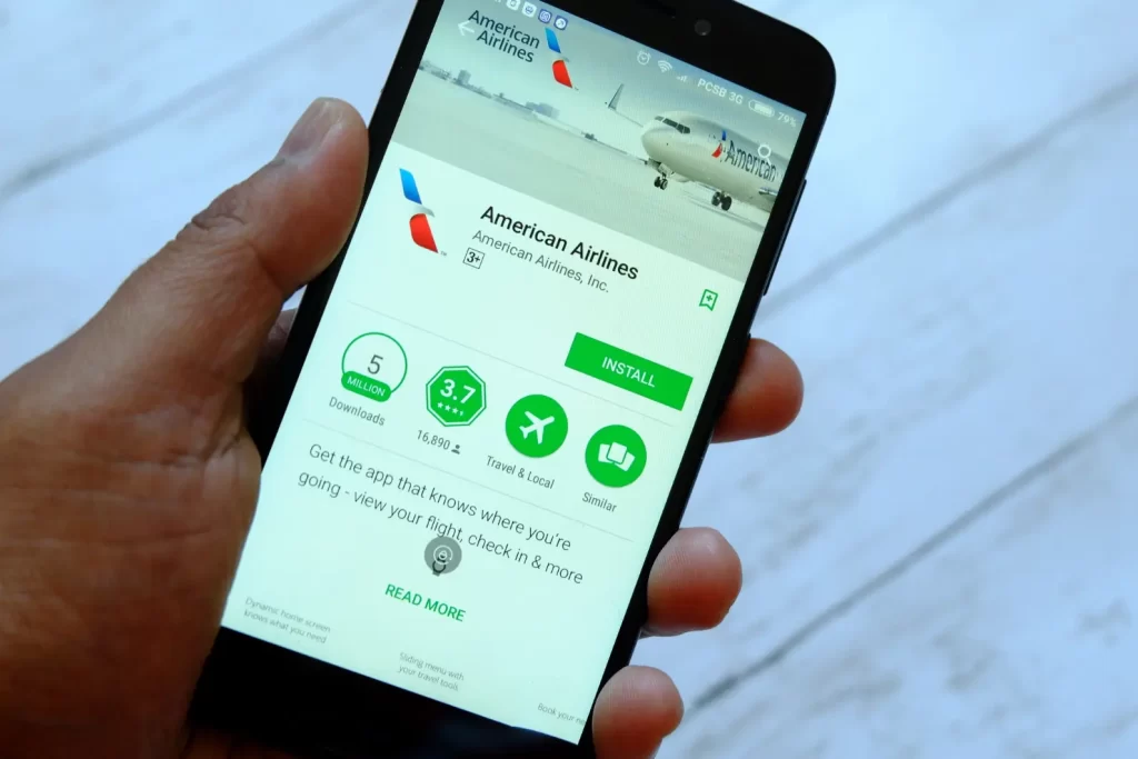 American Airlines App to upgrade from Basic Economy