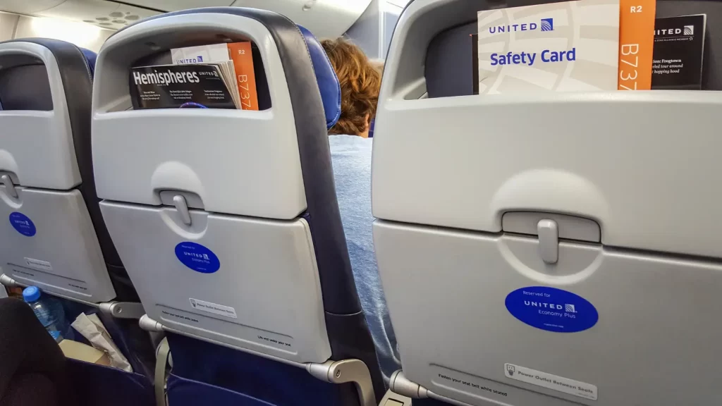 United Airlines Economy Plus Seating