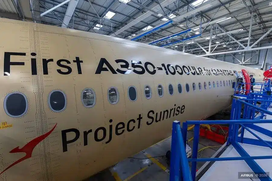 Airbus A350 fuselage