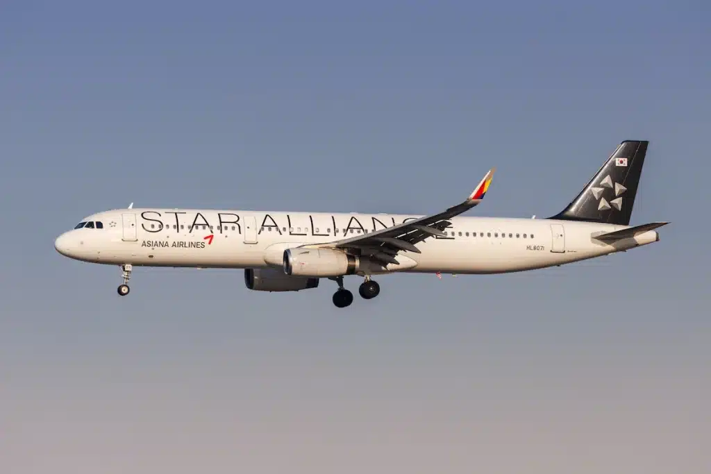 Asiana in Star Alliance Livery
